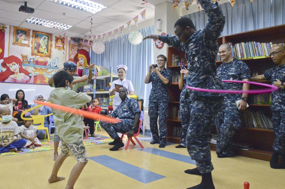 Hula-hoop contest