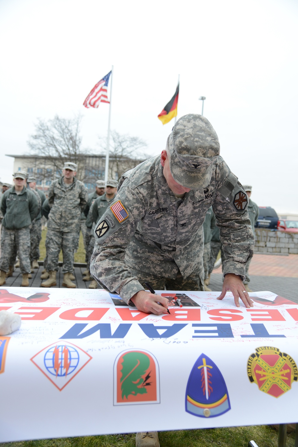 Wiesbaden Army boxing team