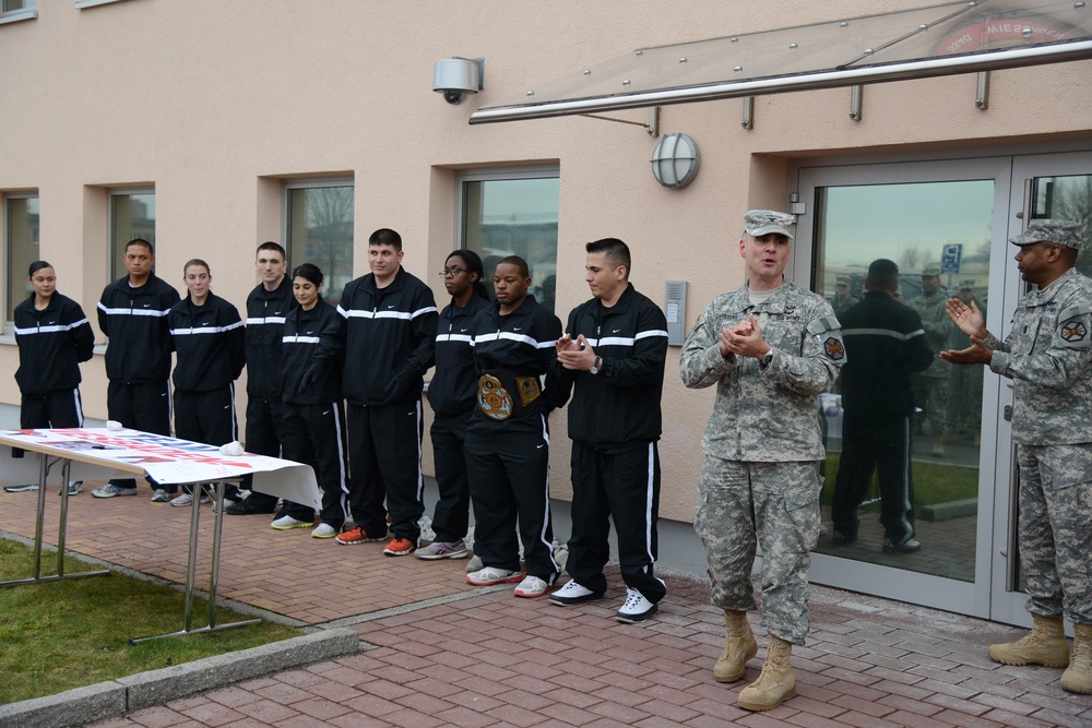 Wiesbaden Army boxing team