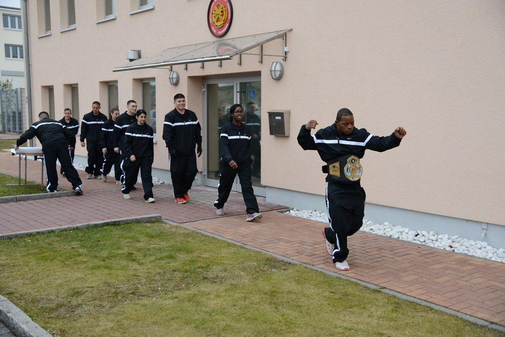 Wiesbaden Army boxing team