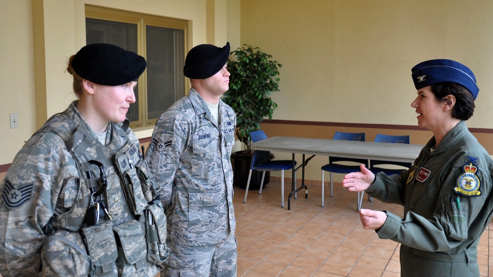 Operations Group commander visits deployed airmen