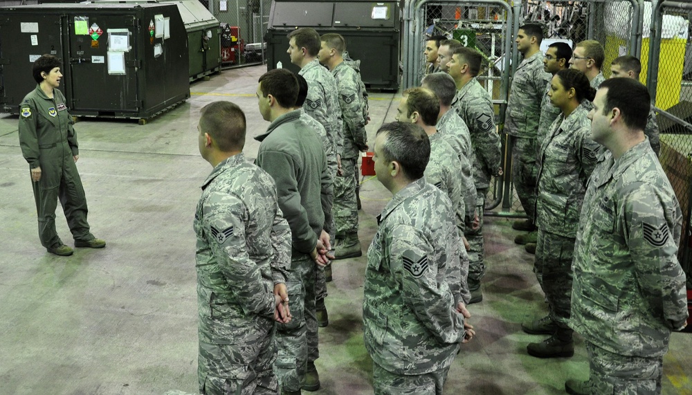 Operations Group commander visits deployed airmen