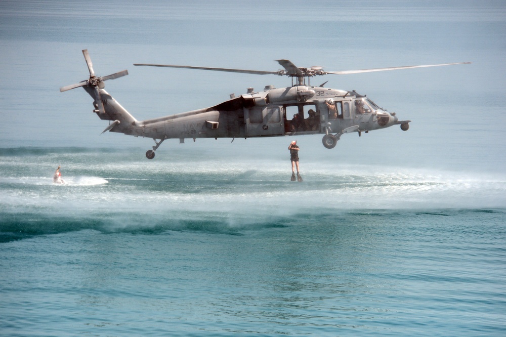 HSC-60 search and rescue exercise