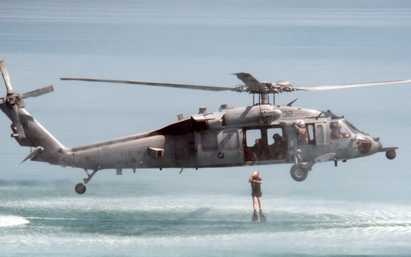 HSC-60 search and rescue exercise