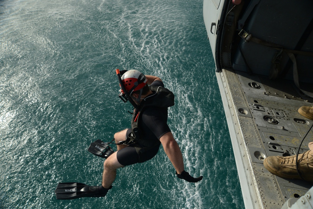 HSC-60 search and rescue exercise