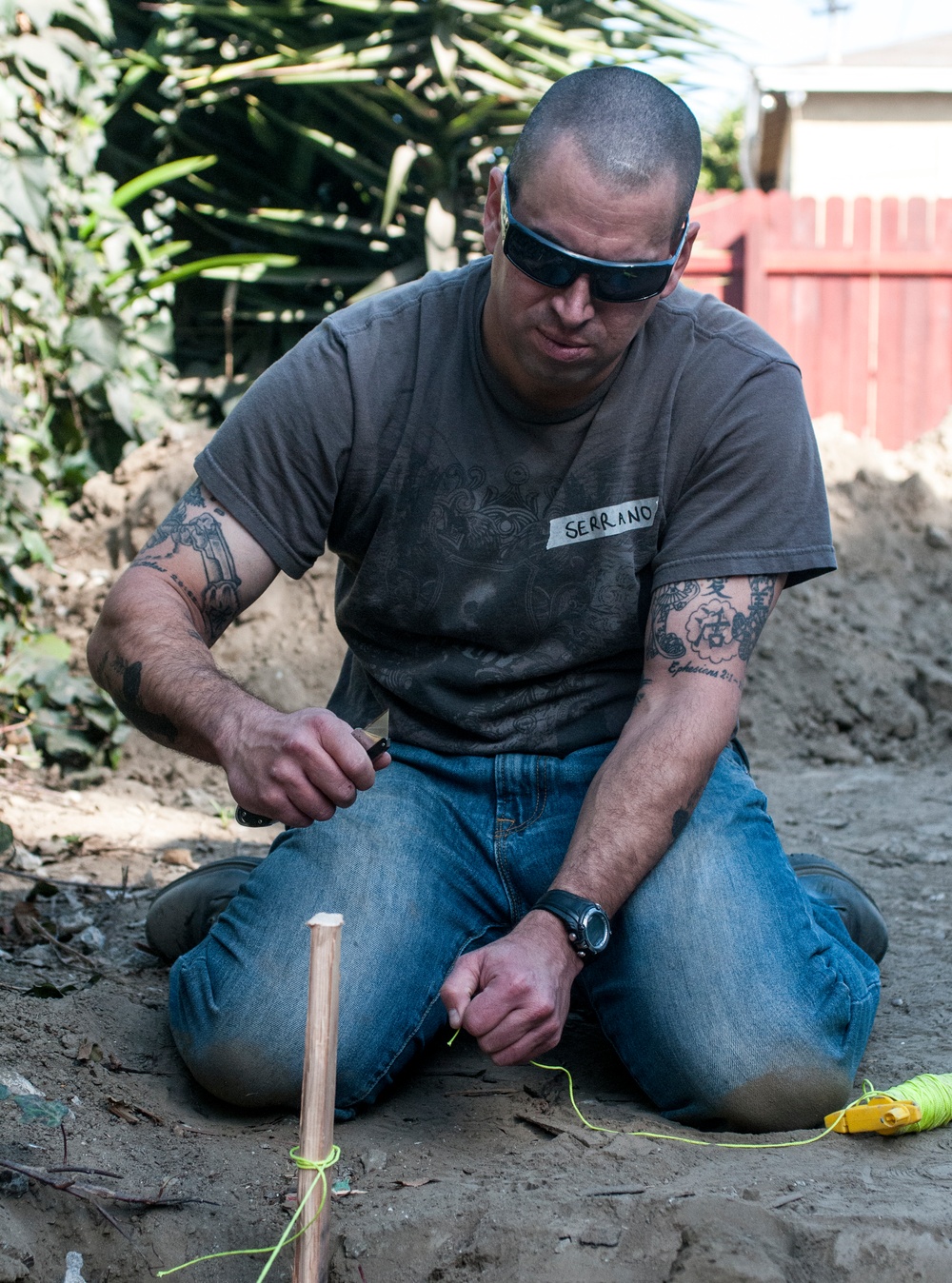 Coast Guardmen and women donate time and skills to Habitat for Humanity