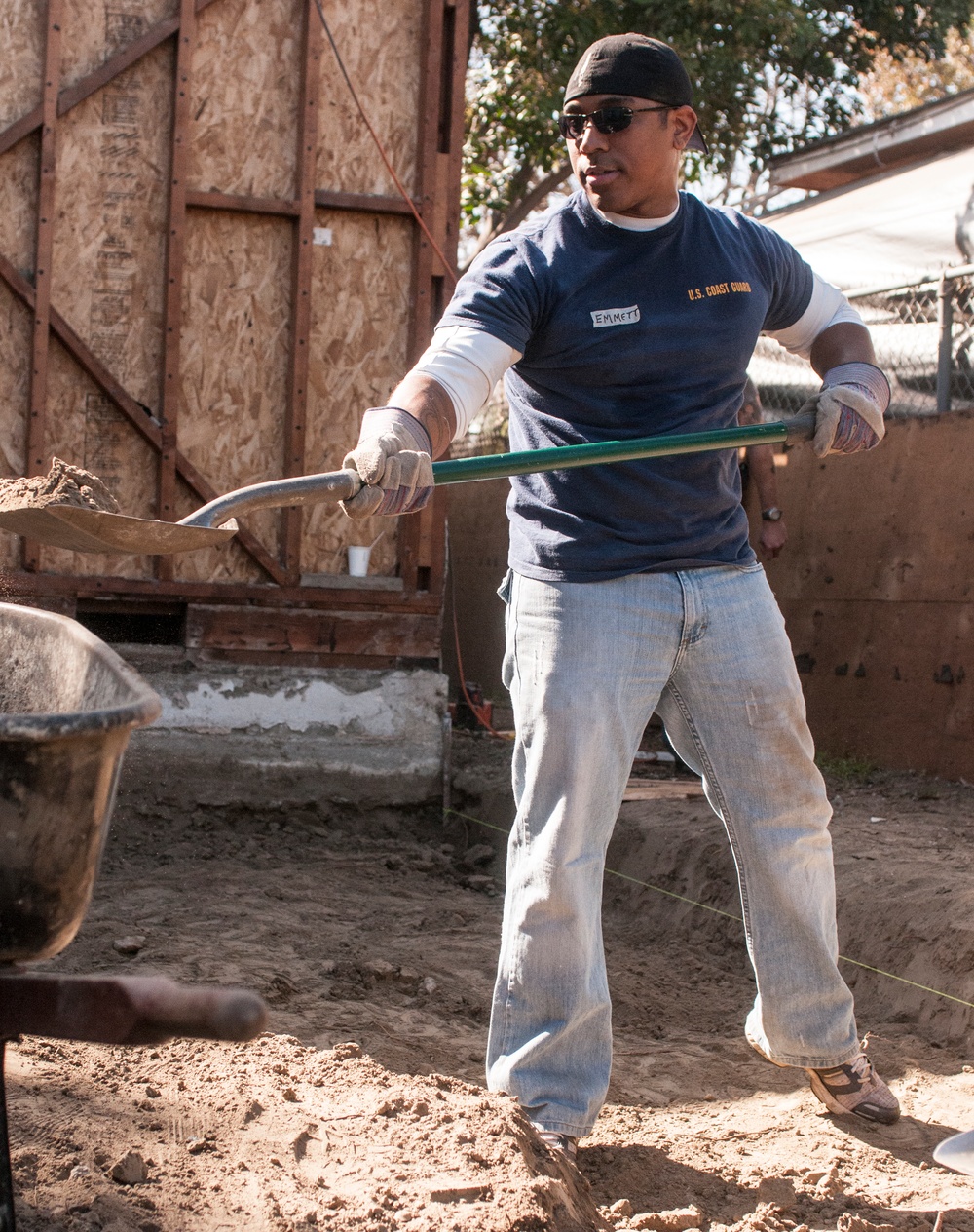 Coast Guardmen and women donate time and skills to Habitat for Humanity