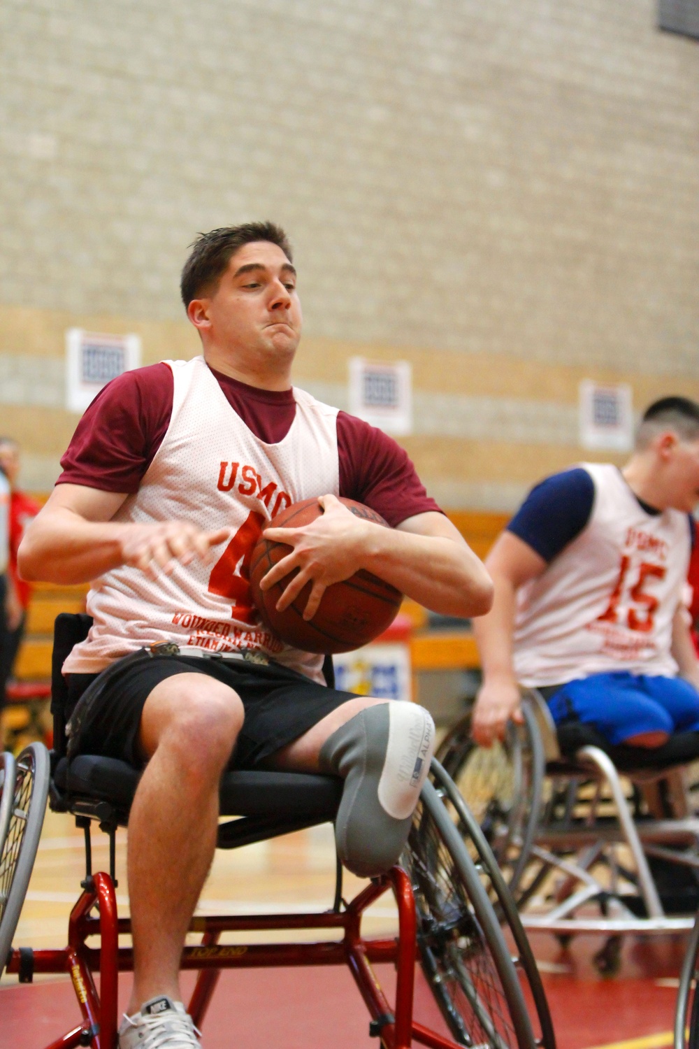 2013 Marine Corps Trials wheelchair basketball competition