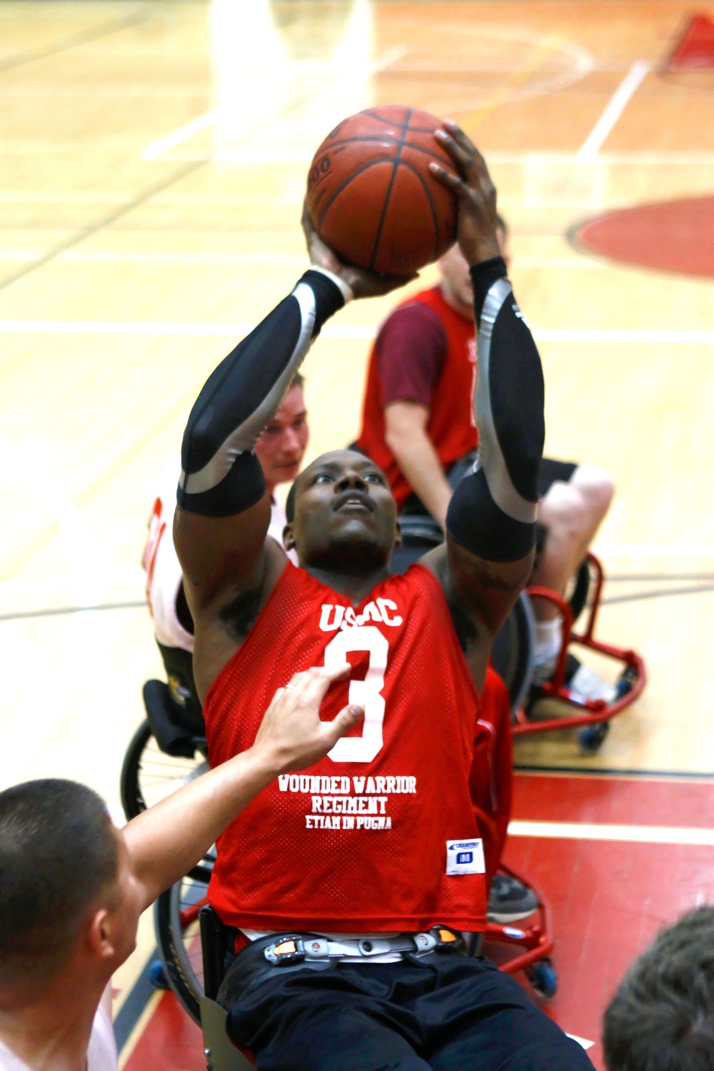 2013 Marine Corps Trials wheelchair basketball competition