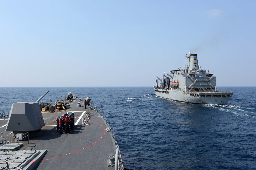 DVIDS - Images - Replenishment at sea [Image 1 of 2]