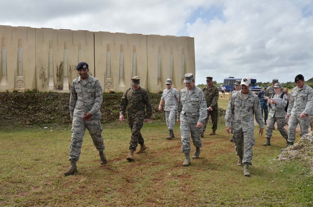 DVIDS - News - AF civil engineer visits PRTC, commends progression