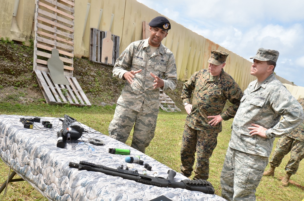 AF civil engineer visits PRTC, commends progression