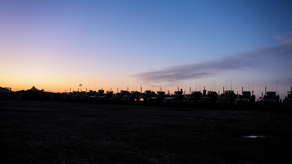 U.S. Marines with Echo 2/9 prepare for combat operations