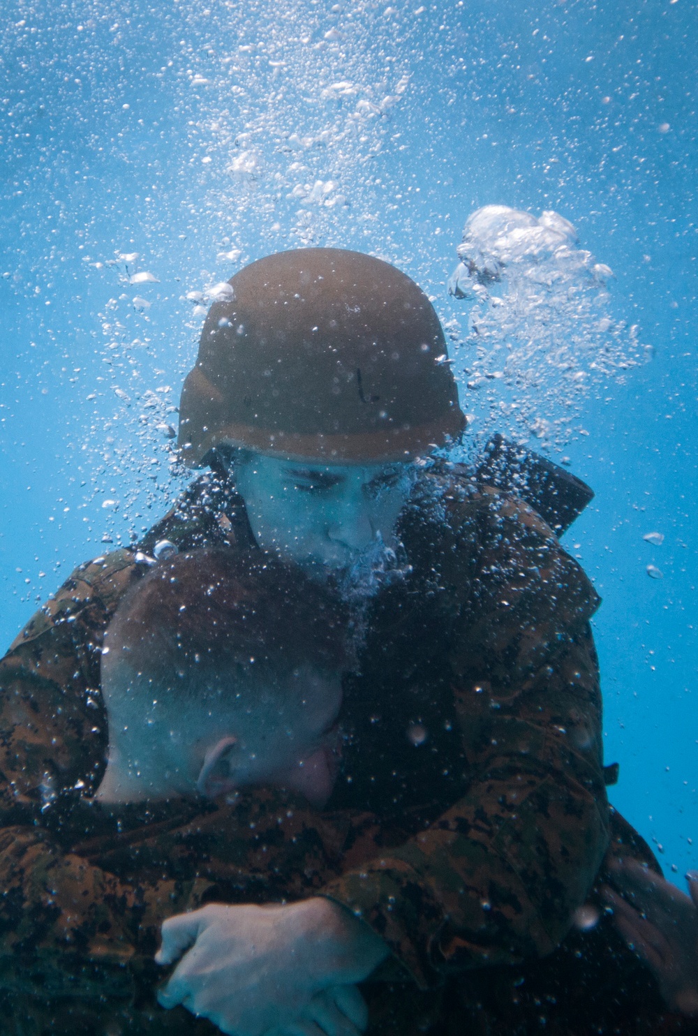 Keeping Afloat: Marines fight to earn title as water survival instructors