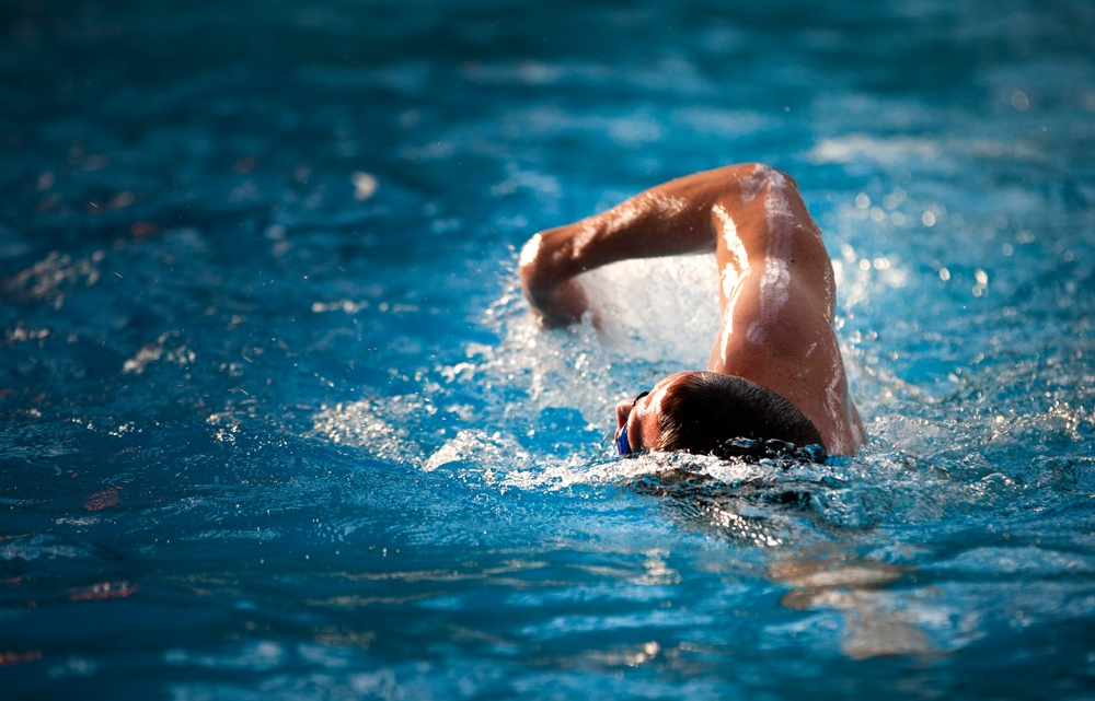 Keeping Afloat: Marines fight to earn title as water survival instructors