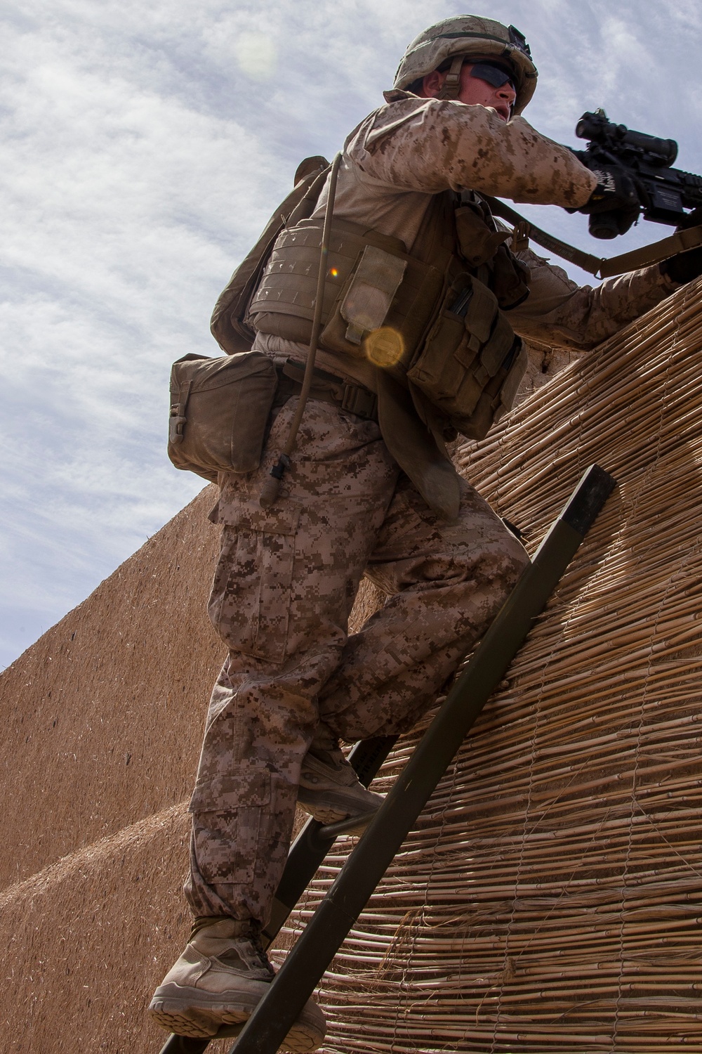 Echo 2/9 Marines hone skills on Camp Bastion, Afghanistan