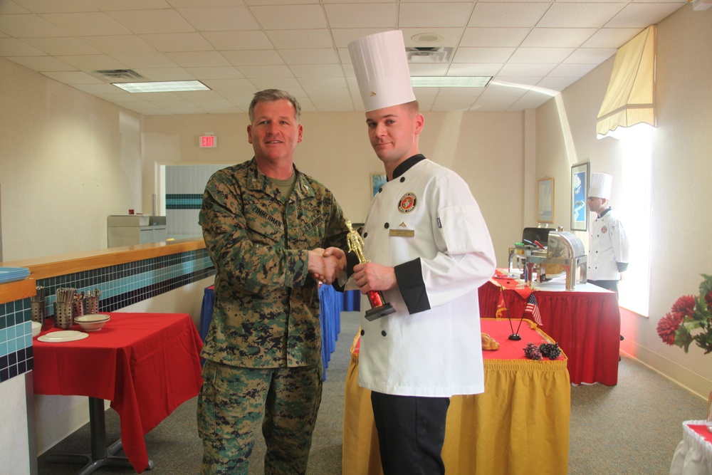 Marines battle for Chef of the Quarter title