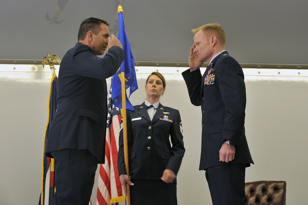 200th Airlift Squadron change of command