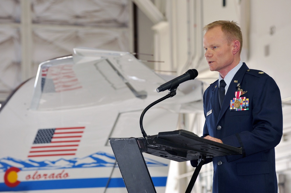 200th Airlift Squadron change of command