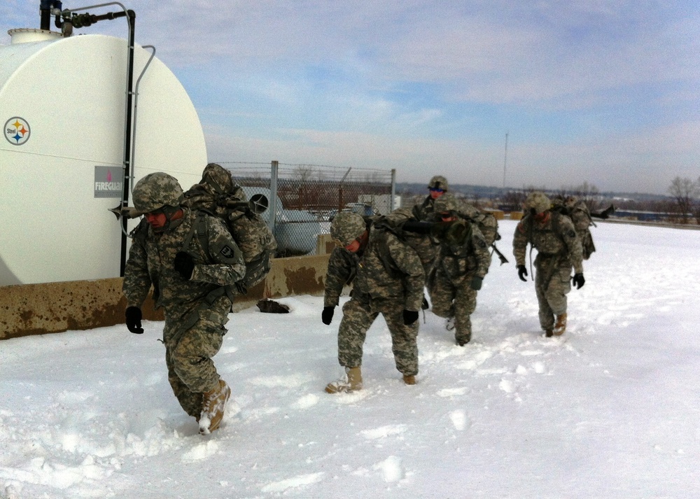 Missouri infantrymen brave freezing weather to sustain mission readiness