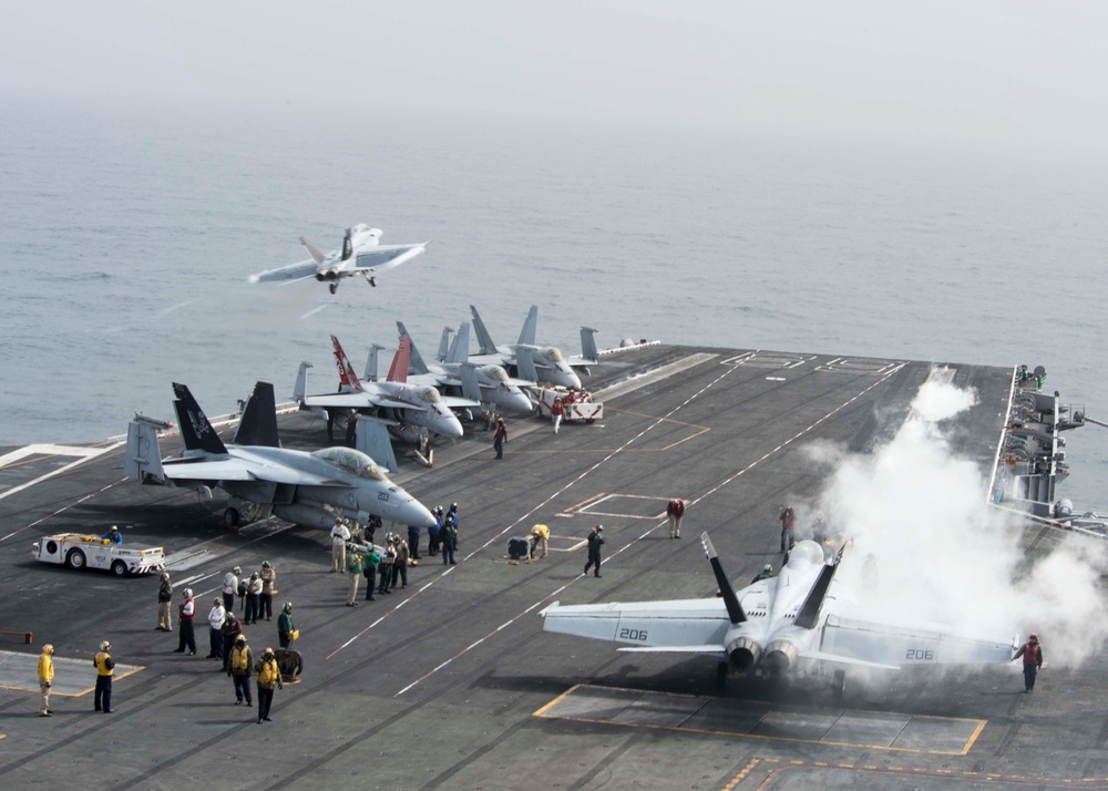 USS Dwight D. Eisenhower flight operations