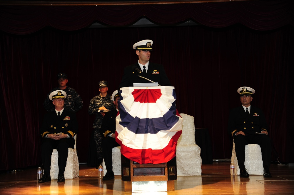 USS Guardian decommissioning ceremony