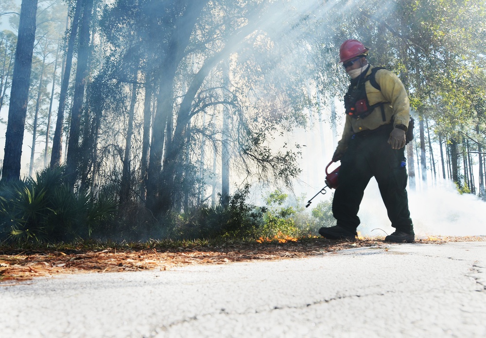NSB Kings Bay conducts prescribed burn