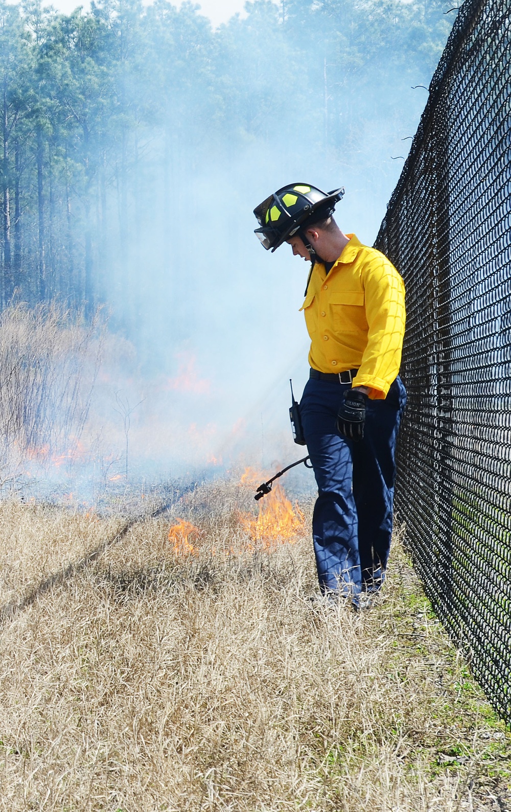 NSB Kings Bay conducts prescribed burn