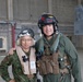 Japan-U.S. distinguished visitors fly in Osprey