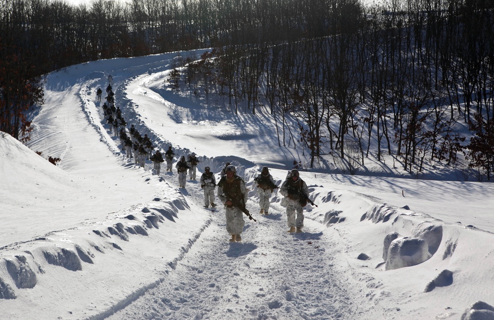 JGSDF members, Marines brave elements, accomplish mission