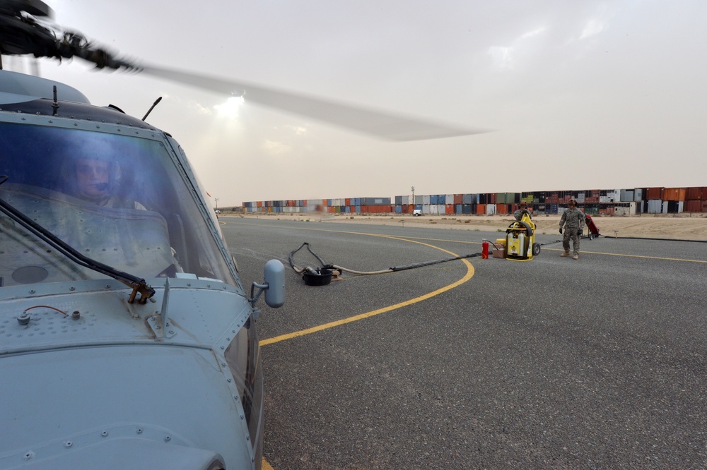 HSC-26 Udari training flight