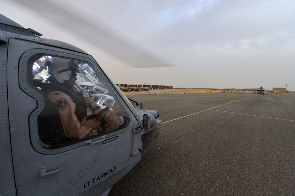 HSC-26 Udari training flight