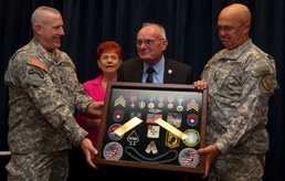 CENTCOM senior leadership presents Bronze Star Medal to Vietnam vet
