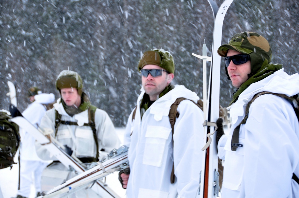 Minnesota Guard trains in Norwegian winter