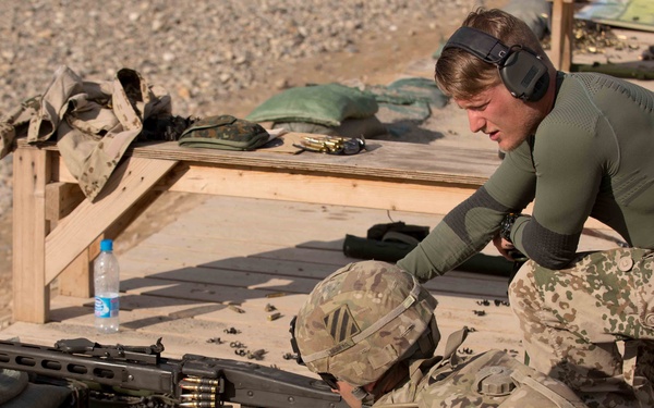 Troopers shoot for gold