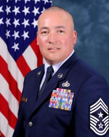 Command Chief Master Sgt. Mitchell Brush