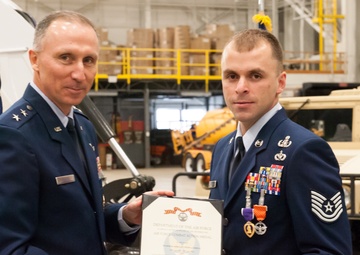 87th CES EOD technician earns Purple Heart, Combat Action Medal