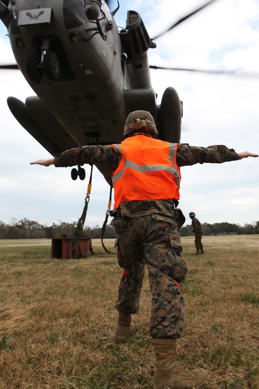 Convoy operation looks to the skies