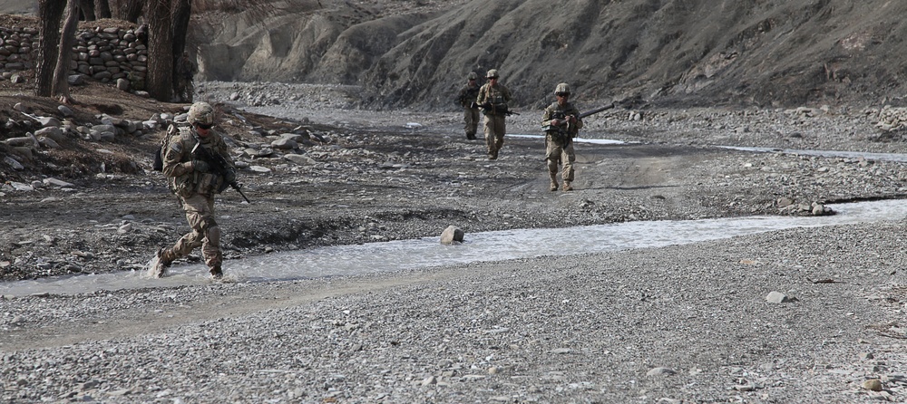 Patrol Near COP Zerok, Paktika Province