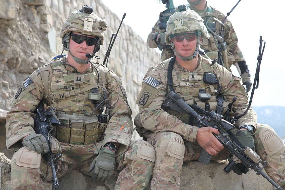 Patrol near COP Zerok, Paktika province