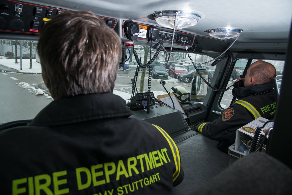 Fire department training