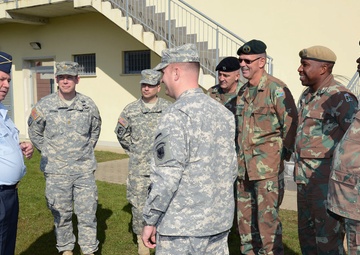 South African National Defense Force visits CCP