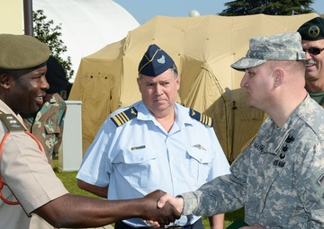 South African National Defense Force visits CCP