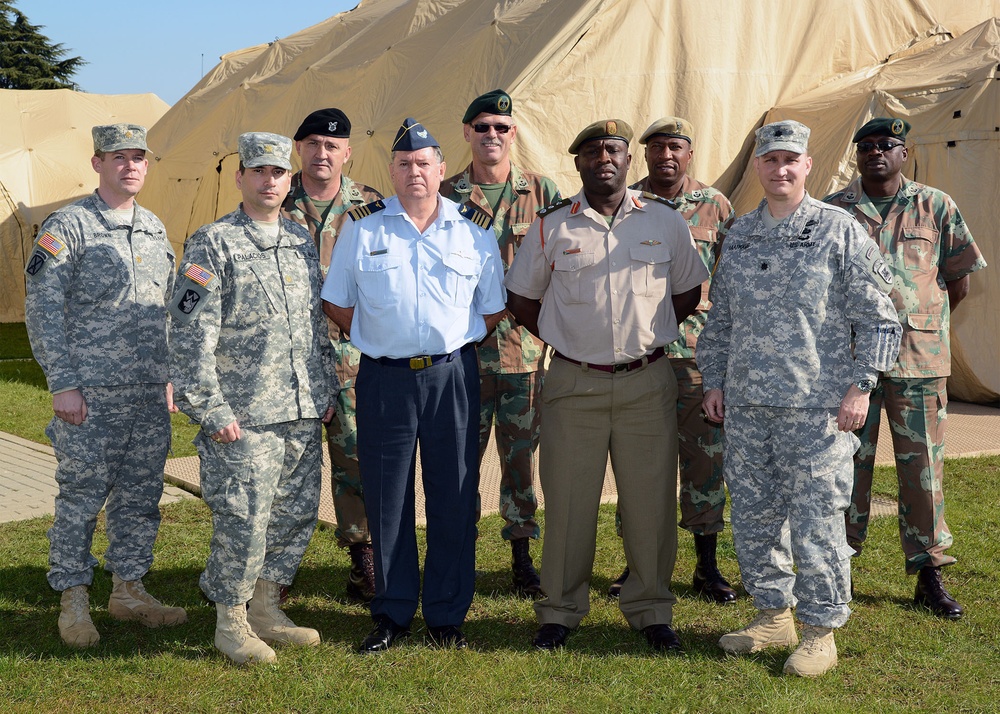 South African National Defense Force visits CCP