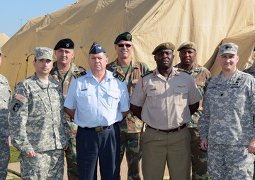 South African National Defense Force visits CCP