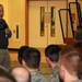 Retired Chief Master Sgt. of the Air Force Bob Gaylor speaks to Team Mildenhall airmen