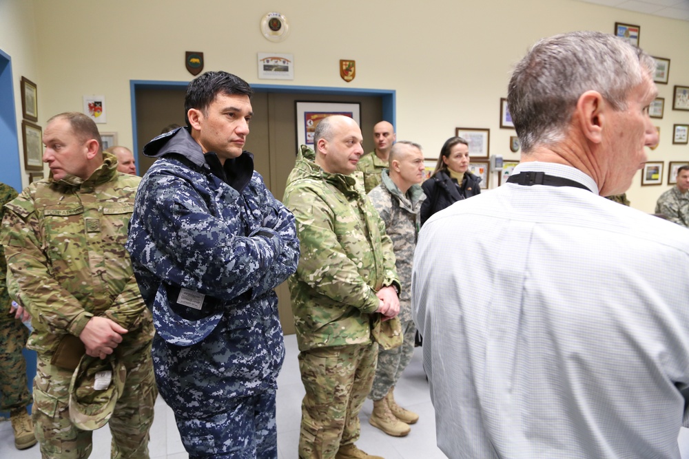 Georgian Regimental Combat Team Mission Rehearsal Exercise