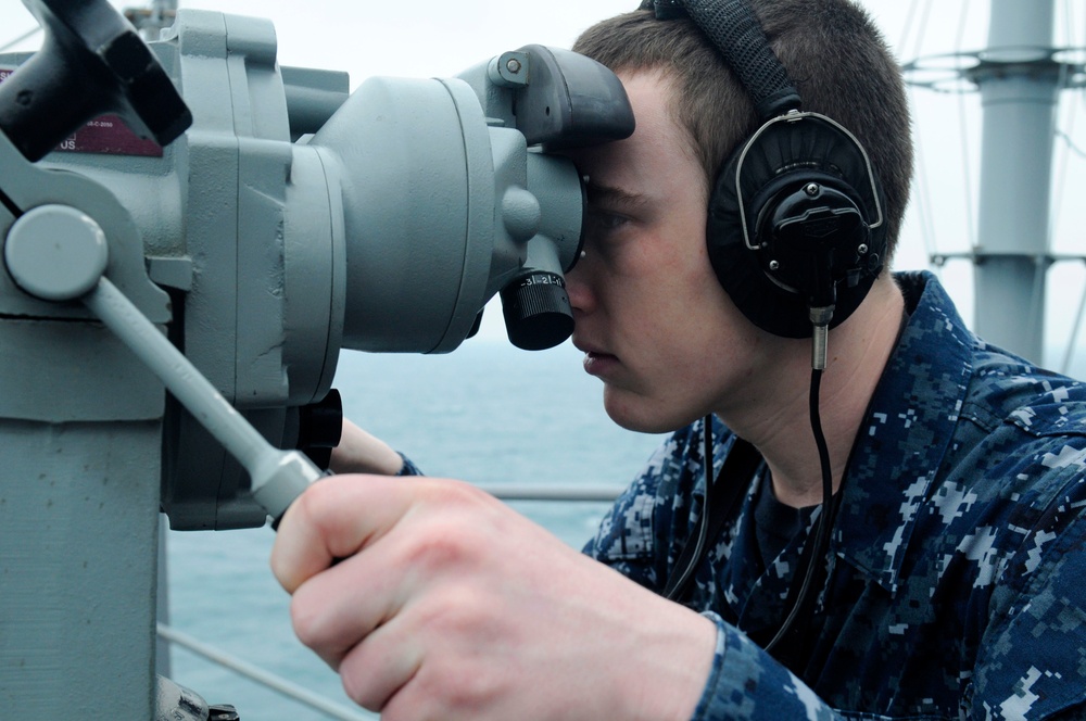 USS Blue Ridge operations