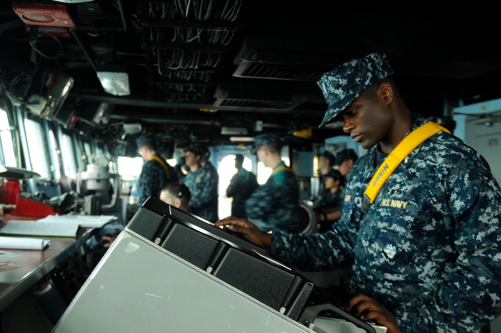 USS Blue Ridge operations