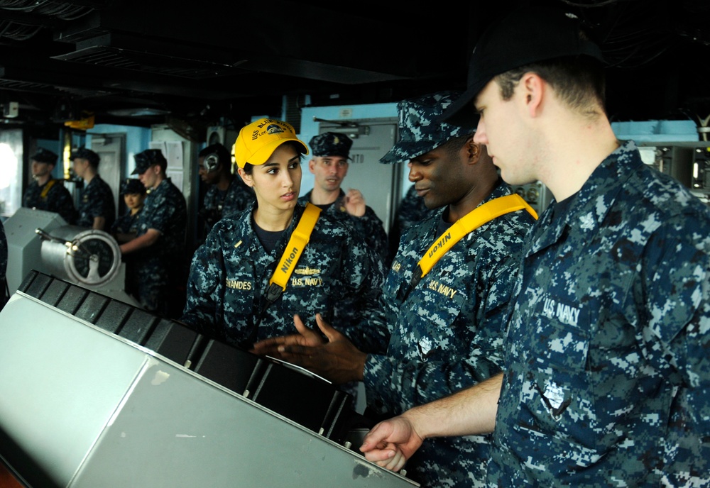 USS Blue Ridge operations